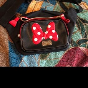 Disneyland fanny pack and hat Minnie mouse